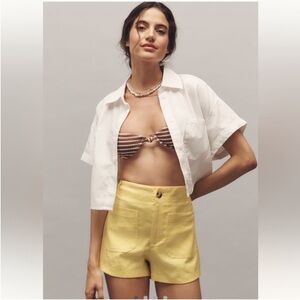 NWT Maeve Colette Shorts Linen size 31